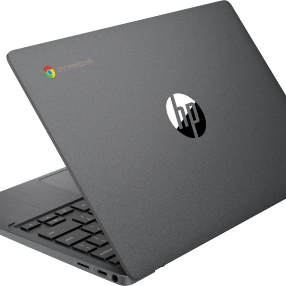 HP - 11.6" Chromebook - MediaTek MT8183 - 4GB Memory - 32GB eMMC - Ash Gray - Picture 9 of 11